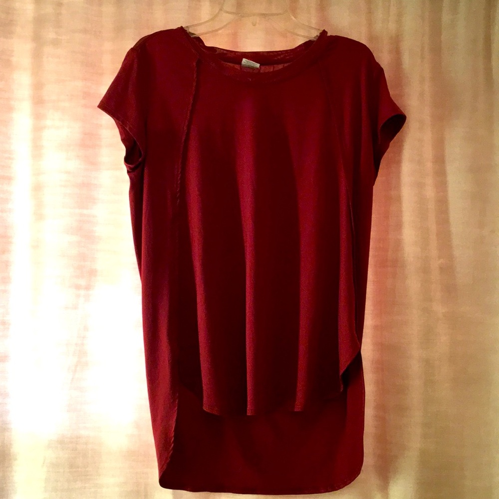 Cranberry workout top